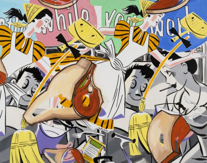 David Salle Painting Thumbnail