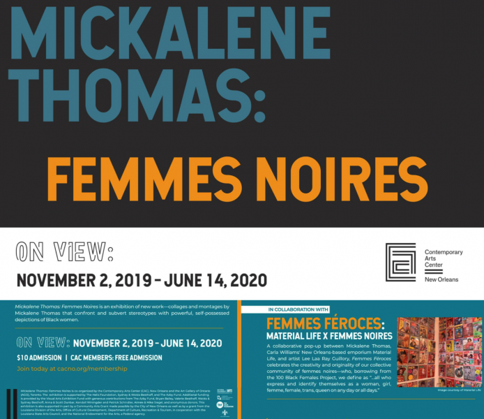 Mickalene Thomas: Femmes Noires