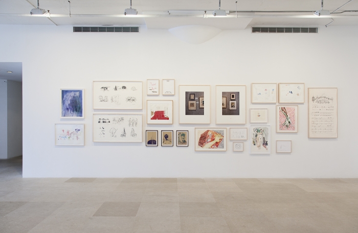 Installation view, Works on Paper, Greene Naftali, New York, 2015