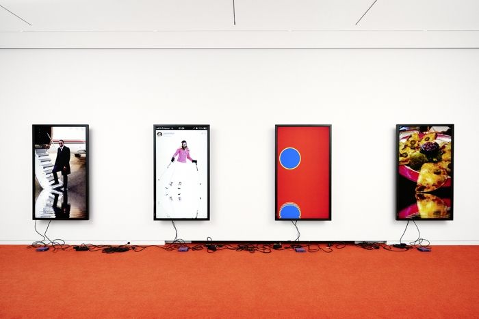 Cory Arcangel, Installation view, Espace Louis Vuitton, München, 2015