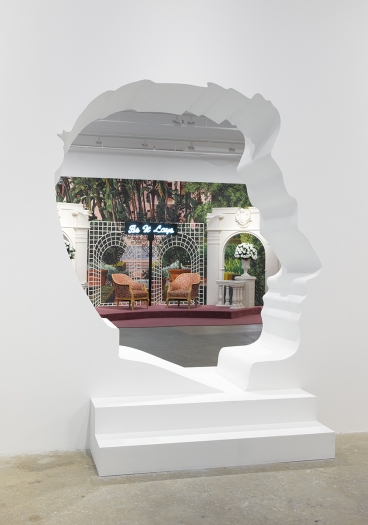 Installation view, Alex Israel, As It Lays 2, Greene Naftali, New York, 2019