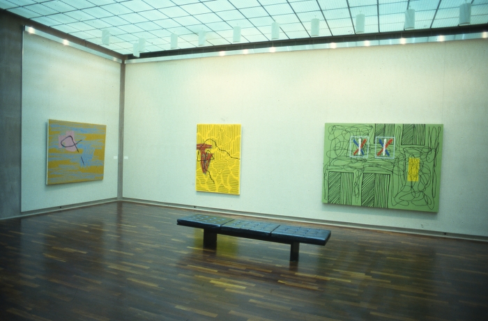 Installation view, Kunsthalle Bielefeld, Bielefeld, Germany 1998