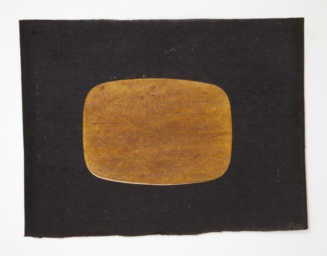 Tony Conrad, Yellow TV, February 3, 1973, Courtesy the Tony Conrad Estate and Greene Naftali, New York