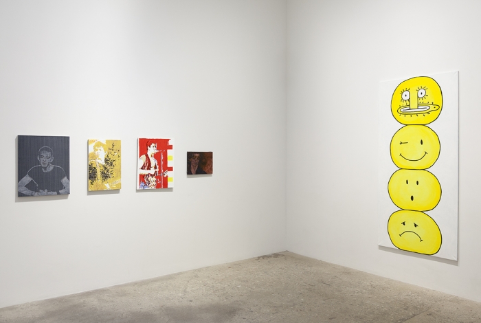 Installation view, Infected Foot, Greene Naftali, 2017
