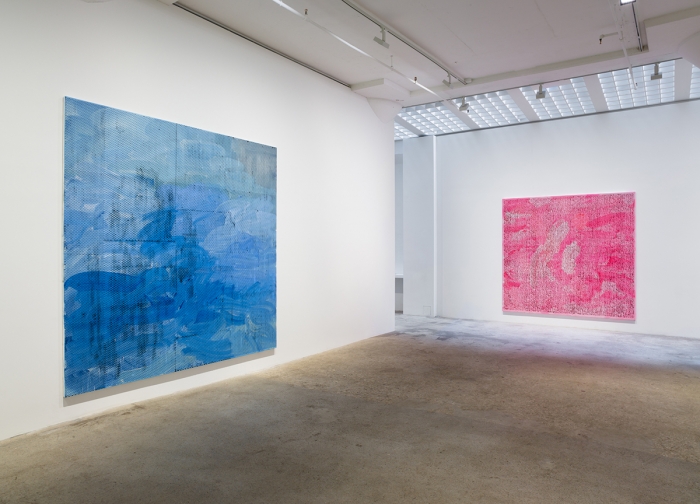 Installation view, Greene Naftali, New York, 2015