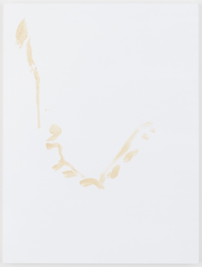 Michael Krebber Herbes de Provence MK.6088, 2018 Acrylic on canvas 40 x 30 inches (101.6 x 76.2 cm)