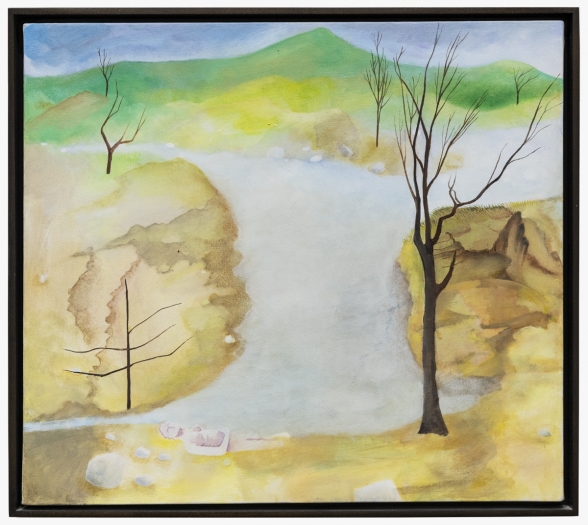 Katharina Wulff Untitled, 2010 Oil on canvas 13 3/4 x 18 inches (34.9 x 45.7 cm)