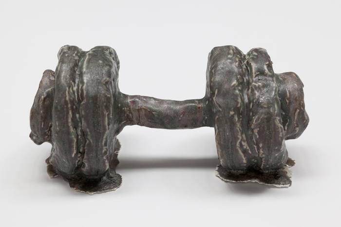 Trisha Baga 40 Lbs., 2015 Glazed ceramic 5 1/4 x 10 1/2 x 5 1/2 inches (13.3 x 26.7 x 14 cm)