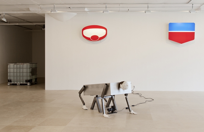 Installation view, EXO EMO, Greene Naftali, New York, 2017