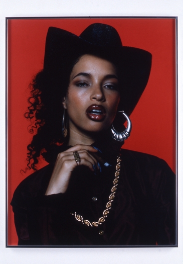 Chris Moore, Desperado (from the "Posse" series), 1997, c-print, 40 x 30 inches framed, time based edition