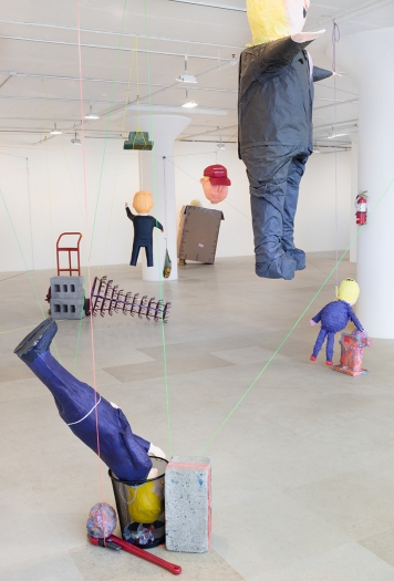 Rachel Harrison, Installation view, More News: A Situation, Greene Naftali, New York, 2016