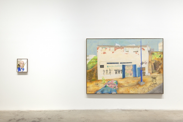 Katharina Wulff, Installation view, It was just this moment, Greene Naftali, New York, 2016