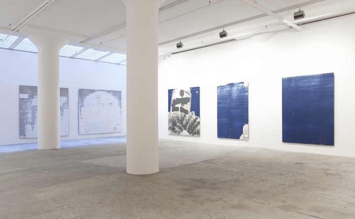 Installation view, Greene Naftali, New York, 2014