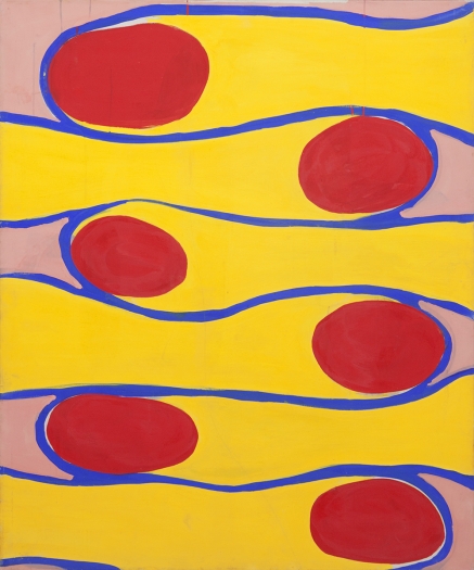 Konrad Lueg Betende Hande, 1963 Casein tempera on canvas 47 1/4 x 39 3/8 inches (120 x 100 cm)