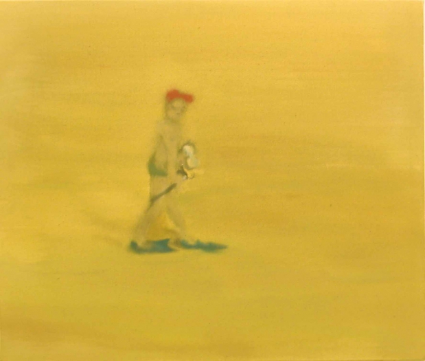 Sophie von Hellermann Untitled (Flippers), 2005 acrylic on canvas 21 1/2 x 25 3/4 inches 54.6 x 65.4 cm