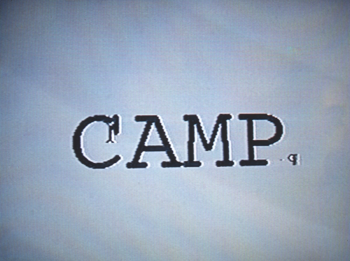 Yvette Brackman, Camp, 1998, VHS, 12 minutes
