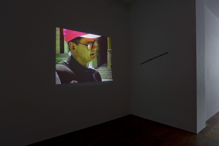 Tony Conrad, Installation view, Studio of the Streets, 80WSE Gallery, New York, 2012
