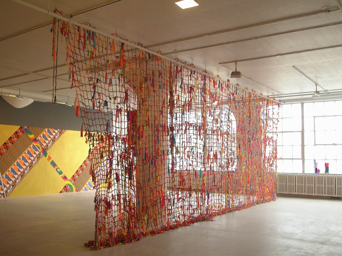 Caution Tape Net, 2007, Caution tape