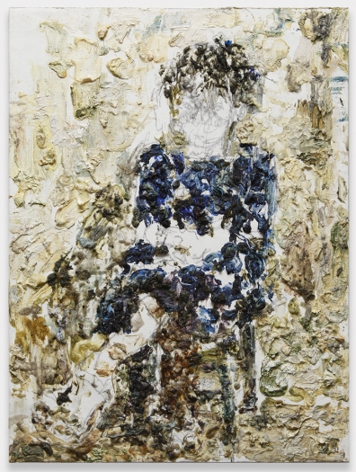 Andy Robert, Girl in Blue Dress (Elyse Elenor Grace Harris), 2018