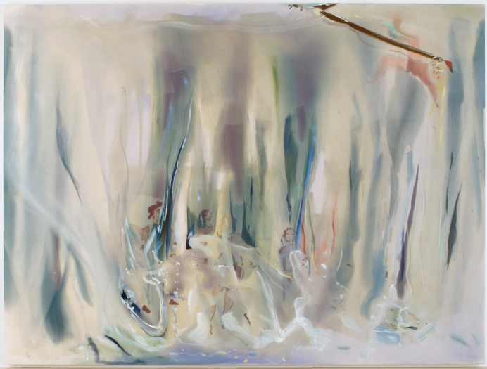 The More I Do It The More I Lose It, 2007, Acrylic on canvas, 118 x 158 inches (300 x 400 cm)