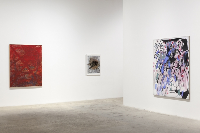 Installation view, Infected Foot, Greene Naftali, 2017