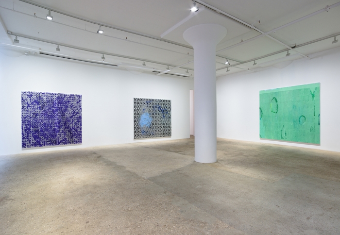 Installation view, Greene Naftali, New York, 2015