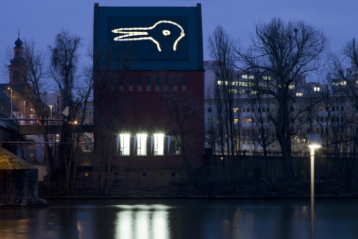 Lutz Bacher Installation view Portikus Frankfurt 2013