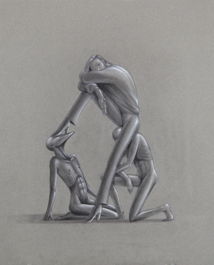 Julien Ceccaldi Human Furniture 2, 2015