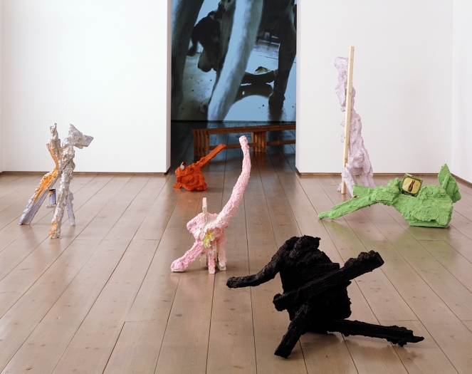 Rachel Harrison, Installation view, Excuse Me?, Arndt & Partner, Berlin, 2004