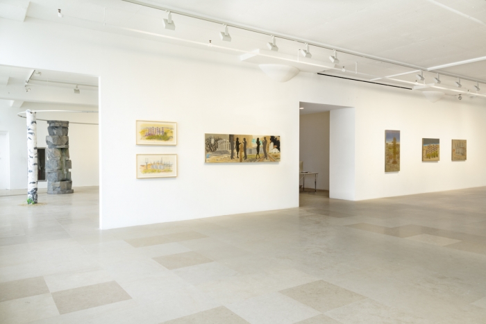 William Leavitt, Installation view, Sign Language, Greene Naftali, New York, 2019