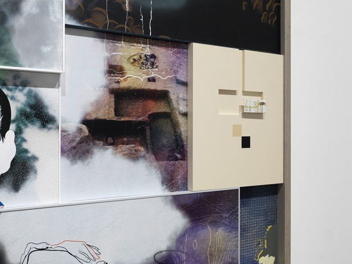 Helen Marten, Puddlefoot, digging, 2015 (detail)