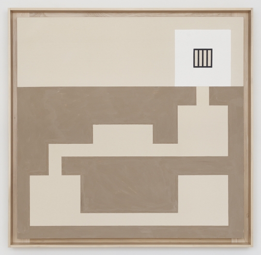 Peter Halley, Prison with Underground Tunnel, 1983