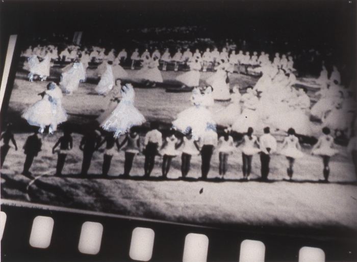 Josef Strau Nazis for Suburbia , 1999 Original photograph/mixed media in glass frame 11.75 x 19.75 inches (29.8 x 50.2 cm)