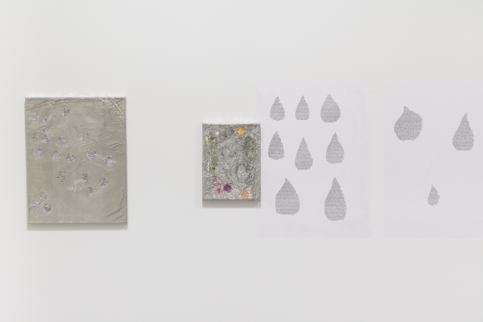 Josef Strau, Installation view, Tears and New Tears, Greene Naftali, New York, 2018