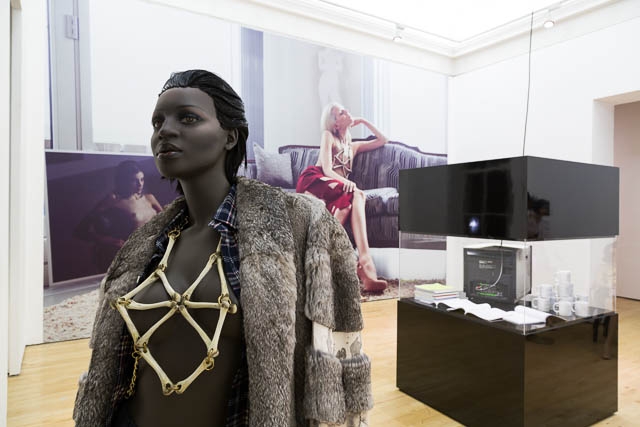 Bernadette Corporation, installation view, Bernadette Corporation: 2000 Wasted Years, ICA, London, 2013