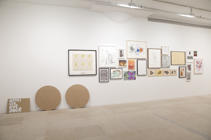 Installation view, Works on Paper, Greene Naftali, New York, 2015