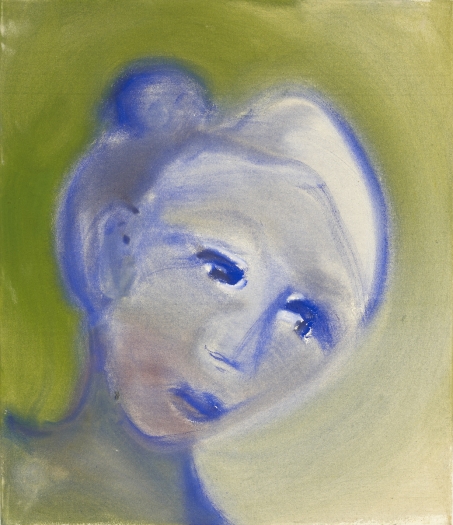 Sophie von Hellermann, Untitled (Cold as a Witch's Tit), 2013, Pigment and acrylic emulsion on canvas, 28 x 24 inches