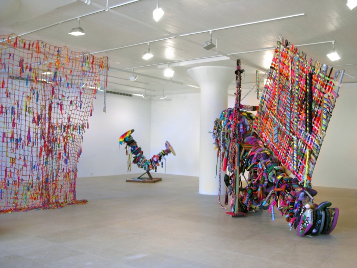 Jim Drain, Installation view, I Would Gnaw on My Hand, Greene Naftali, New York, 2007