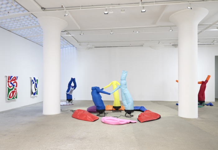 Paul Chan, Installation view, The Bather's Dilemma, Greene Naftali, New York, 2019