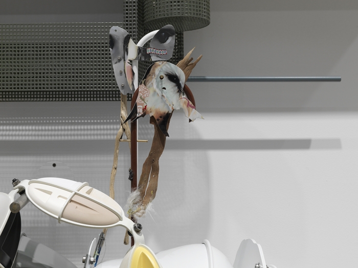 Helen Marten, Brood and Bitter Pass, 2015 (detail)