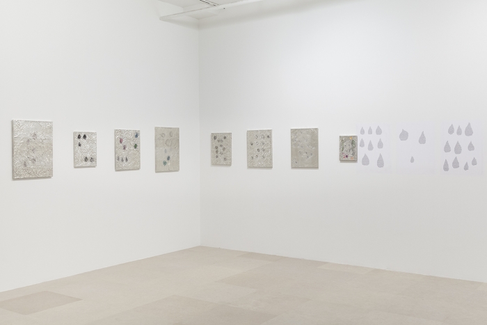 Josef Strau, Installation view, Tears and New Tears, Greene Naftali, New York, 2018