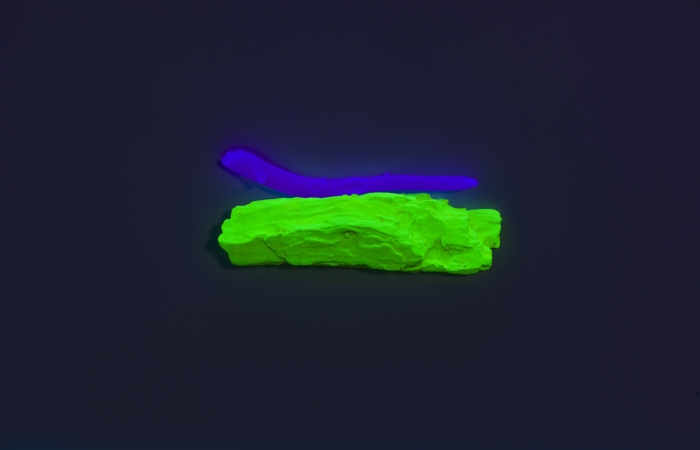 Jacqueline Humphries, Installation view, the Dan Flavin Art Institute, Bridgehampton, New York. 