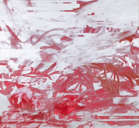 Haymaker, 2006, Oil on linen, 80 x 86 inches