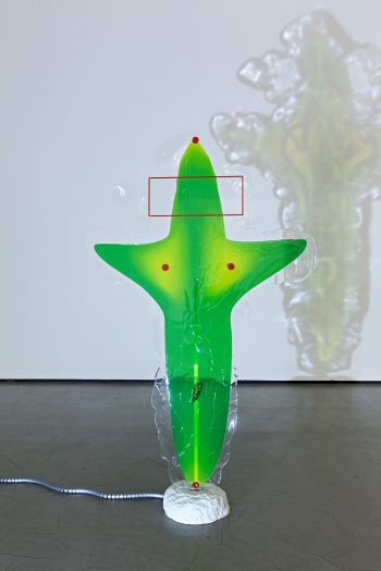 Katja Novitskova, Installation view, Dawn Mission, Kunstverein in Hamburg, DE, 2016