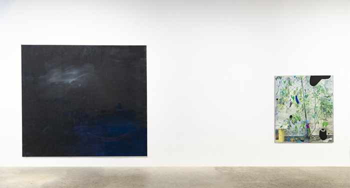Installation view, 7 Painters, Greene Naftali, New York, 2019