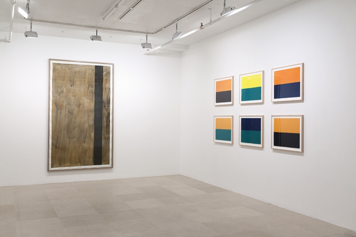Günther Förg, Installation view, Works On Paper: 1976 - 2008, Greene Naftali, New York, 2016