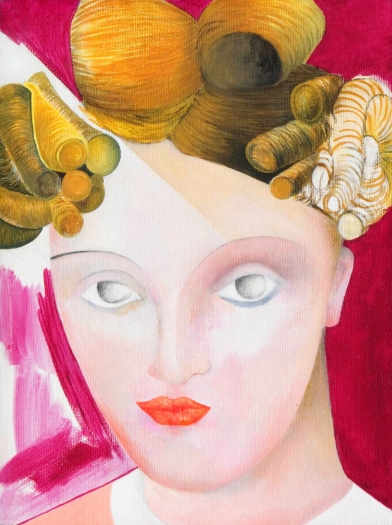 Katharina Wulff, Untitled, 2010, oil on canvas, 11 3/4 x 9 inches
