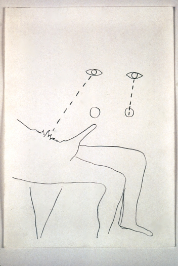 Substratum Trick, 1998, Drawing, 8.2 x 11.6 inches