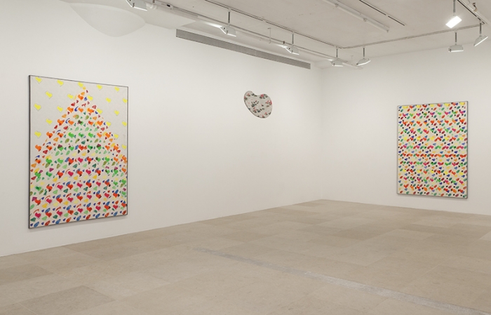 Konrad Lueg, Installation view, Greene Naftali, New York, 2013