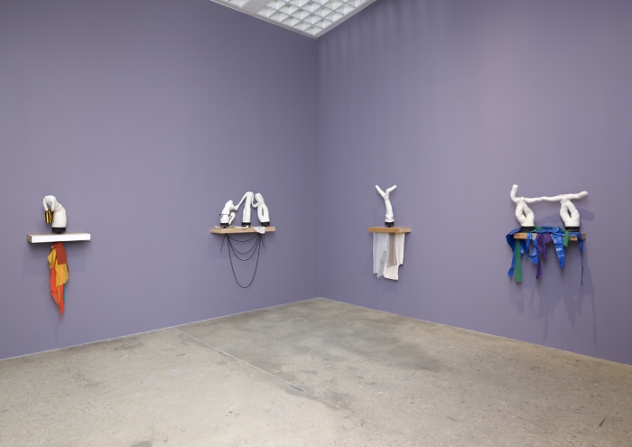 Paul Chan, Installation view, The Bather's Dilemma, Greene Naftali, New York, 2019